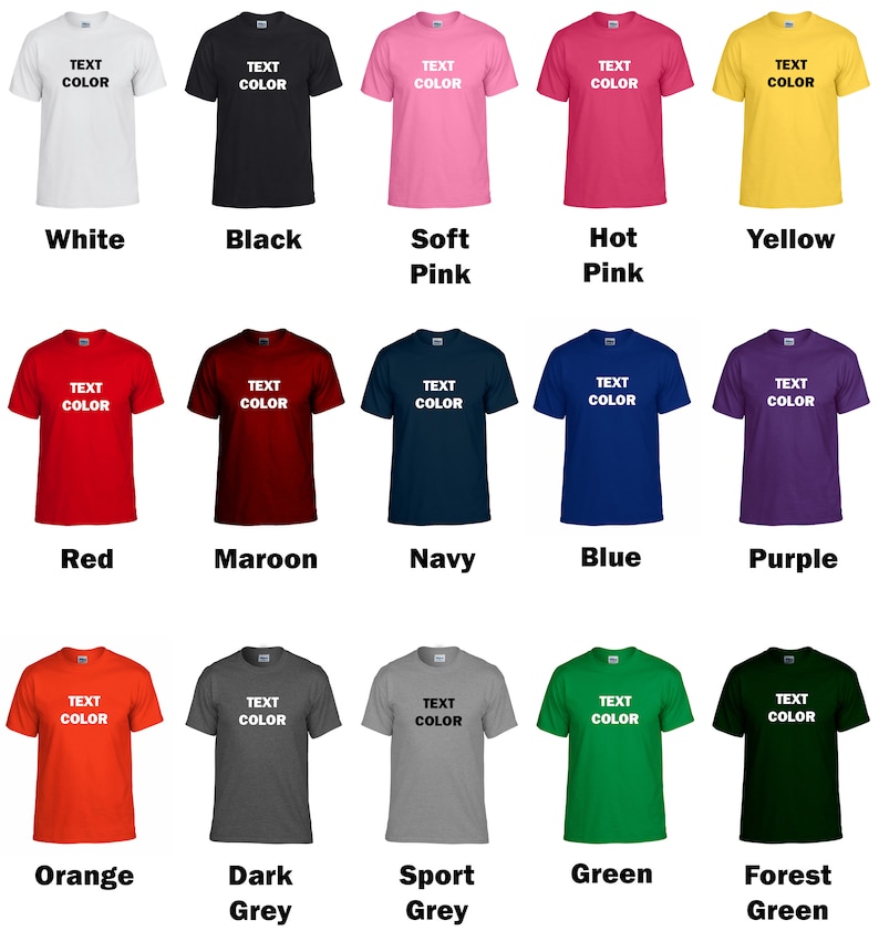 Unisex Custom Tshirt Mens And Women Custom Shirt Etsy