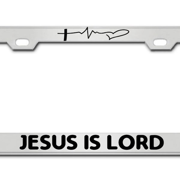 Jesus is Lord Licenses Plate Tags Etsy