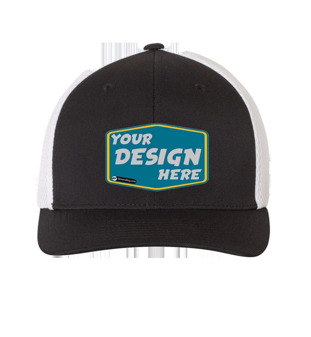 Custom Trucker Hat FLEXFIT 6533 Personalized Embroidery Cap With Your ...