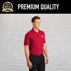 Cotton Craftsmanship: Personalized Embroidered Logo on Custom Made Stitched Polo SA-K149