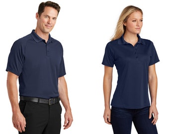 65 Polyester Polo order for Graciela Villegas (Royal Blue)