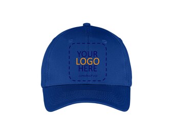 Custom Embroidered Baseball Cap: Personalized Dad Hat, Adjustable Strap