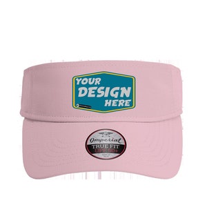 Vintage Merion Golf Club 1896 Imperial‎ Sun Visor Pink Hat Cap The Fore the Ladies Small Fit Performance Phoenix Visor  main image 3