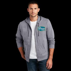 Sudadera con capucha y cremallera completa personalizada para hombre, diseño de District Custom, bordado personalizado, cartera personalizada, parches personalizados, regalos de Halloween para la abuela