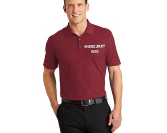 Standout Stitched Style: Custom Made Polo with Personalized Embroidery SA-K130