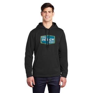 SPORT-TEK Custom Men's Repel Fleece Hooded Pullover