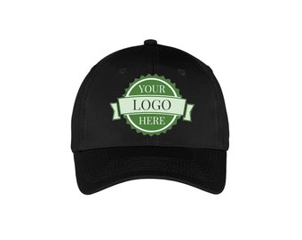 Custom Made Personalized Embroidered Logo Text On Hat