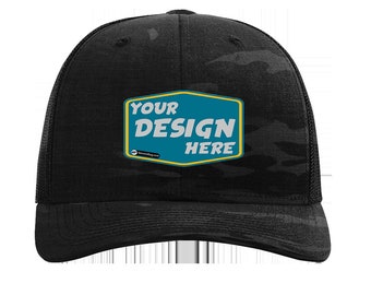 Custom Richardson 862 Trucker Cap, Personalized Embroidery