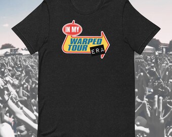 Camiseta de manga corta unisex Warped Tour Era