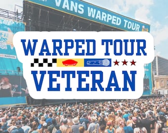 Warped Tour Veteran - Sticker