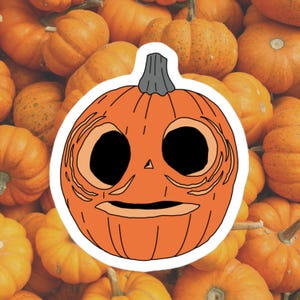 Kleiner Kürbis - Sticker