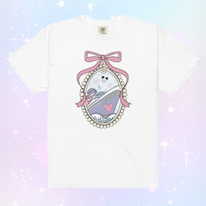 Disney Cruise - Camiseta unisex de manga corta con colores cómodos
