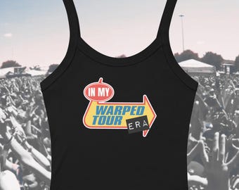 Camiseta sin mangas con microcanales para mujer Warped Tour Era