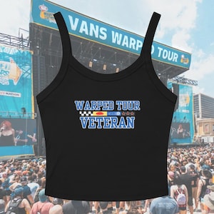 Warped Tour Veteran - Women’s Micro-Rib Tank Top