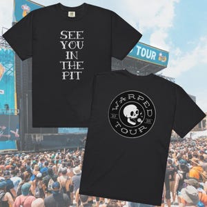 See You in the Pit @ Warped Tour 2025 - Comfort Colors Unisex Short Sleeve Tee