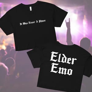 Ce n'était jamais une phase - T-shirt court pour femme