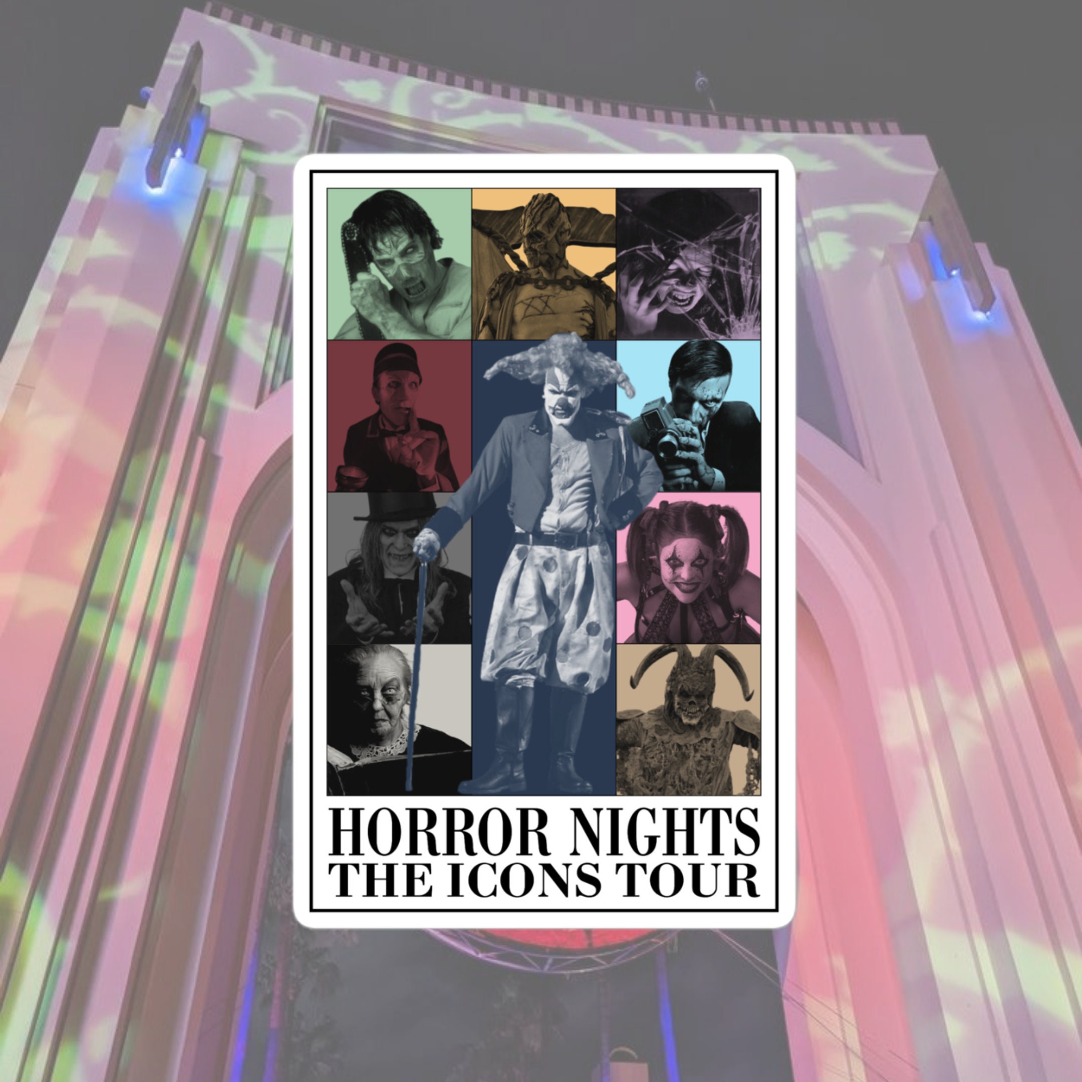 HHN "The Icons Tour" - Sticker
