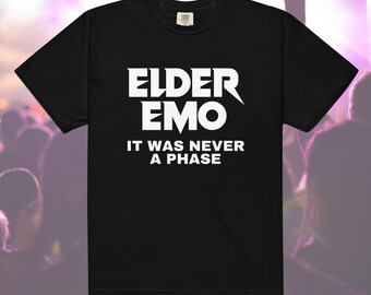 Camiseta unisex de manga corta con colores cómodos de Elder Emo