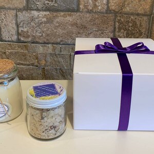 Mini Spa Gift Set, Best Friend Gift Box, Birthday Present For Her, Organic Care Package, Relaxation Gift Box, Thank You Gift.