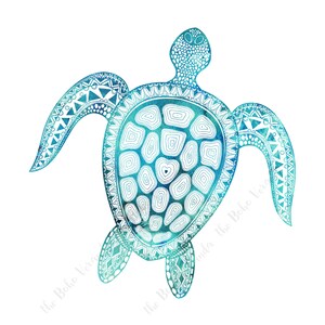 Printable Art Instant Download Aqua Sea Life Marine Life Ocean Life - Etsy