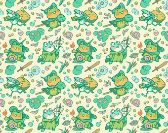 RPG Frogs Digital Wallpapers (Desktop and Iphone)