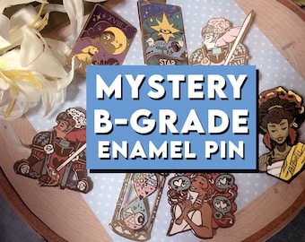 Mystery B Grade Enamel Pin