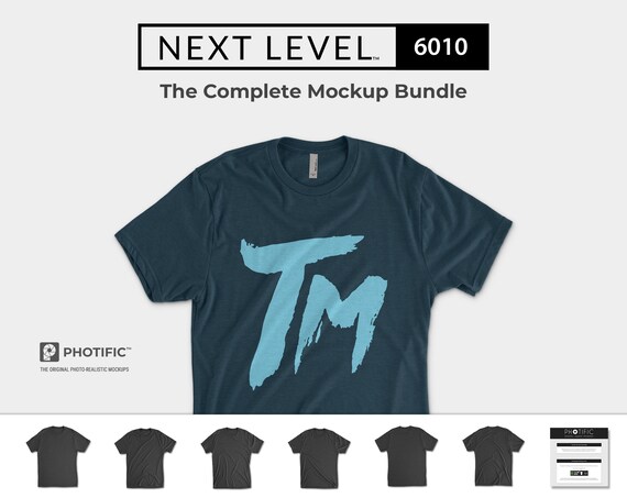 Download Next Level 6010 Mockups The Complete Bundle Men S Etsy PSD Mockup Templates