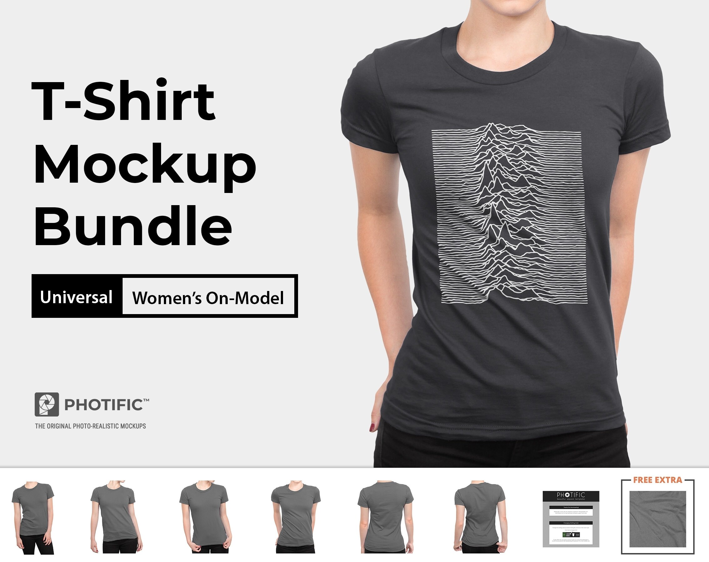 Download Women S T Shirt Mockups The Complete Bundle Etsy