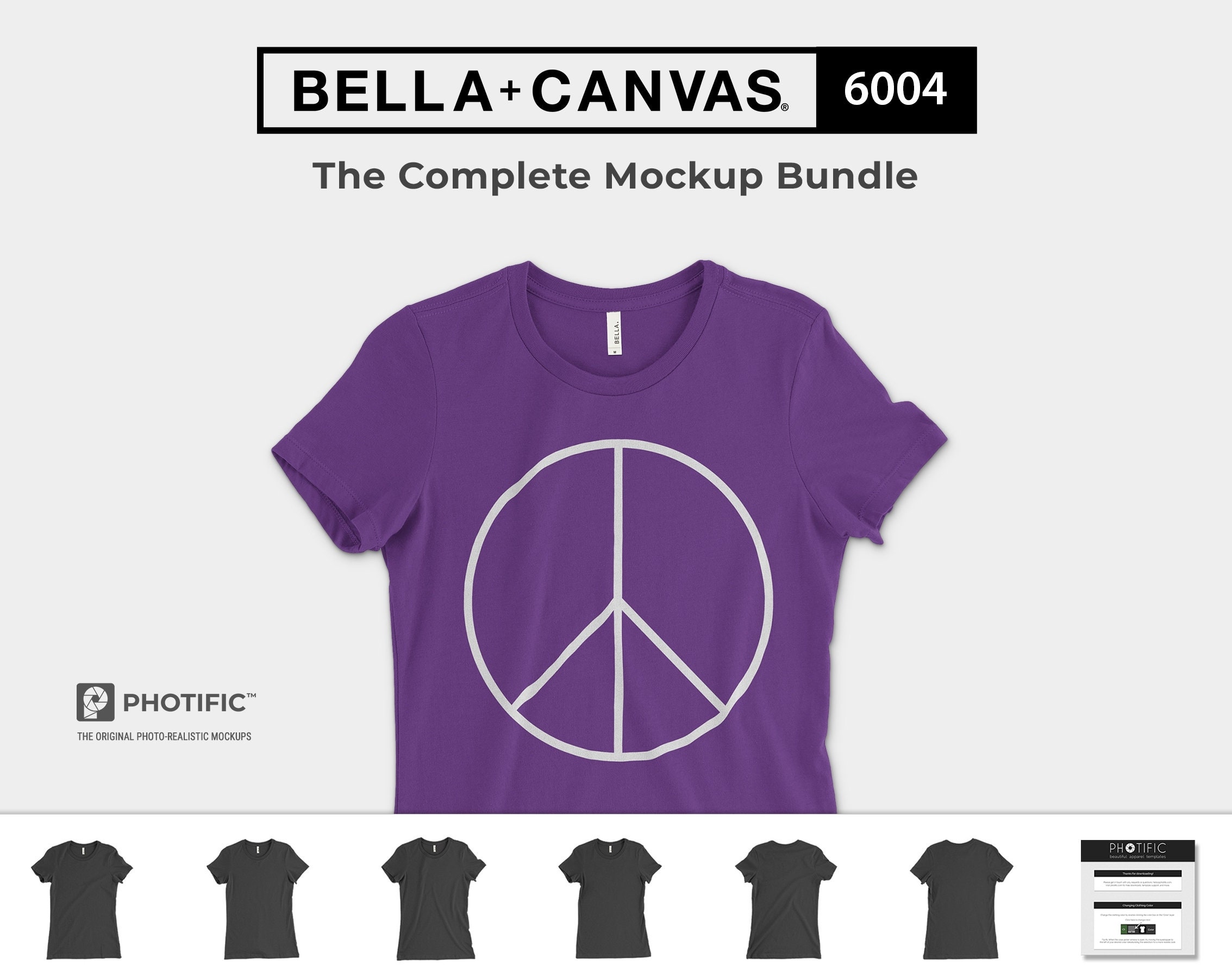 Download Bella Canvas 6004 Mockups The Complete Bundle Women's | Etsy
