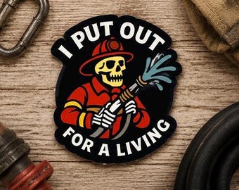 Firefighter Sticker