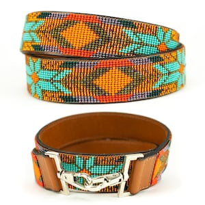 Geldbörse Riemen, Perlen Leder Geldbörse Riemen mit Silber-Hardwares, Western Crossbody, Langer Schulterriemen Für Leder Geldbörsen, Native Taschengurt
