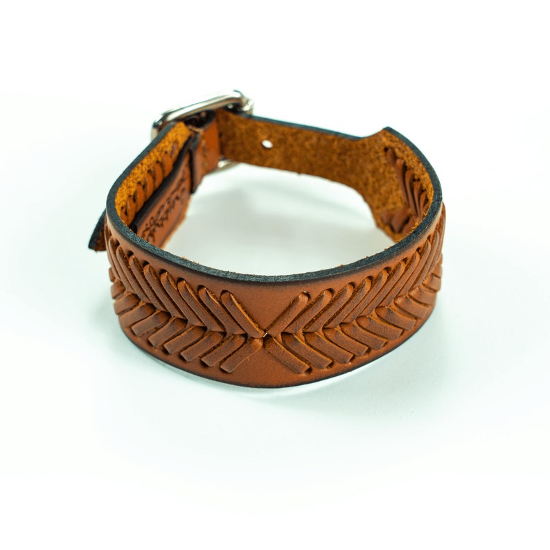 leather bracelet, Bohemian bracelet, braided bracelet, men's bracelet, native bracelet, warrior, western, navajo, aztec bracelet, image 5