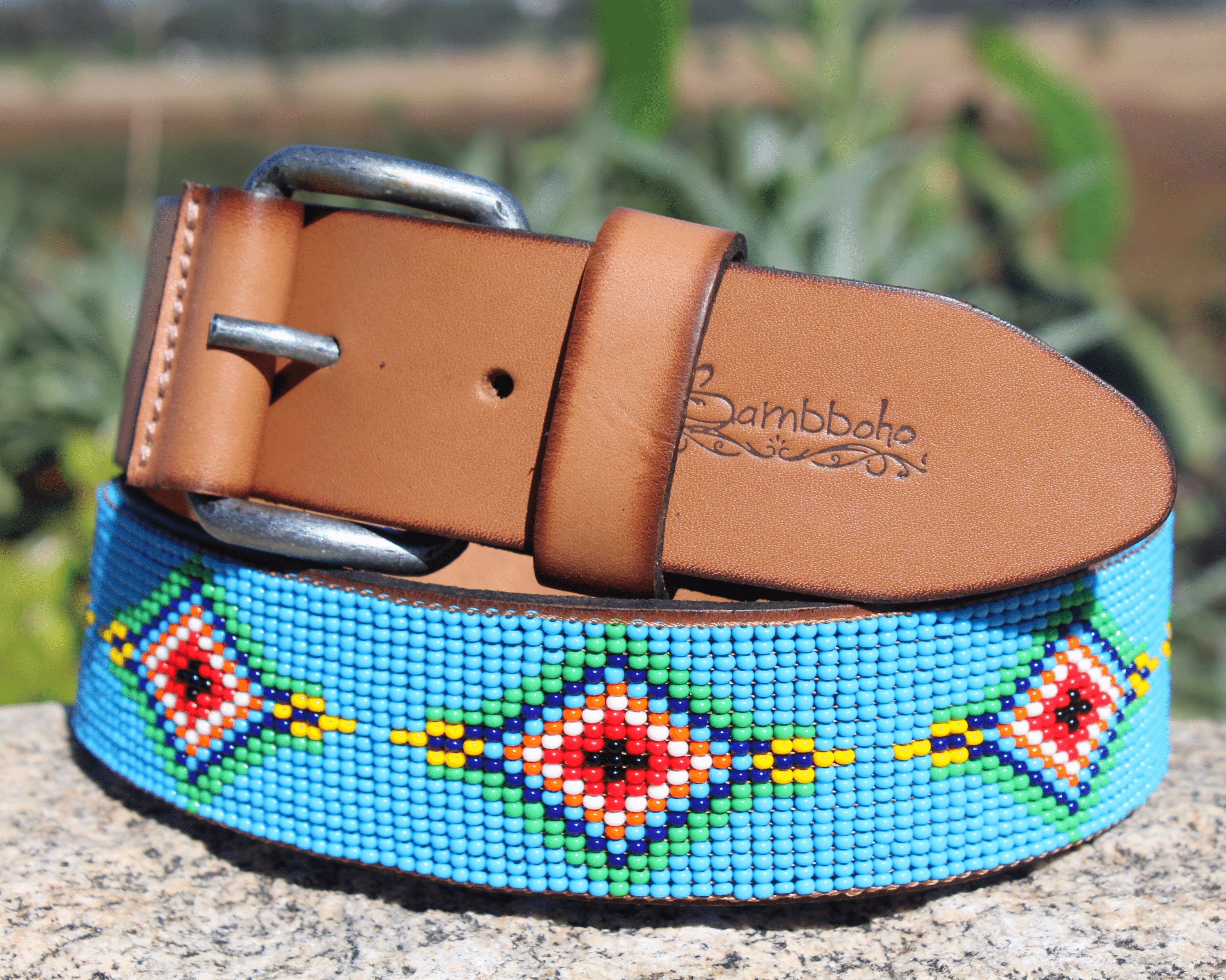 Men's Aztec Pattern Belt  Handmade in England Mens Belts, Womens Belts,  Bags, and Accessories