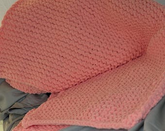 Couverture en tricot épais pour bébé