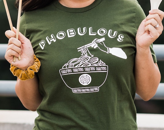 Phobulous Pho t-shirt, Asian food t-shirt