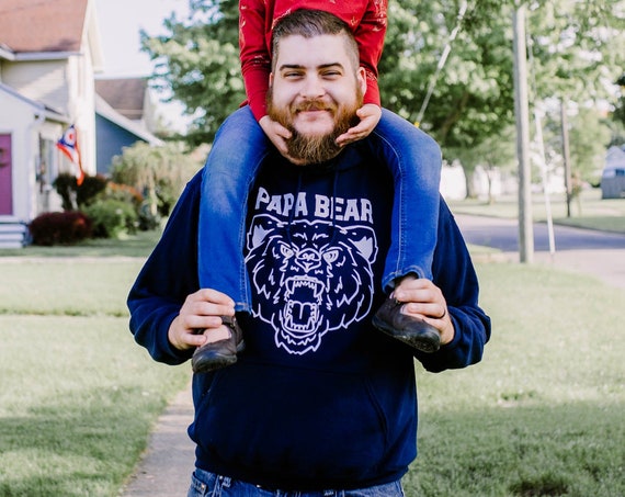 Papa Bear Hoodie Jacket
