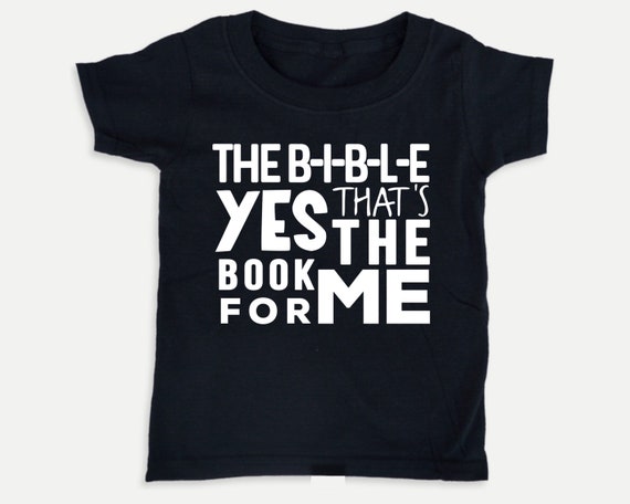 Christian toddler shirt with Bible Song, Sunday school shirt, Bible t-shirt for toddlers, gender neutral, toddler clothes