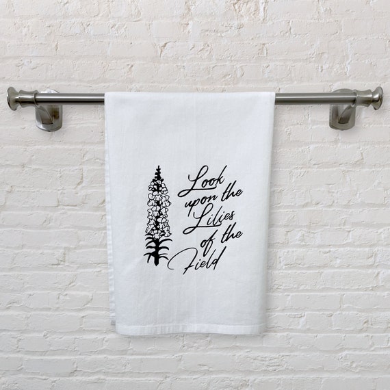 Custom Flour Sack Towels 27x27