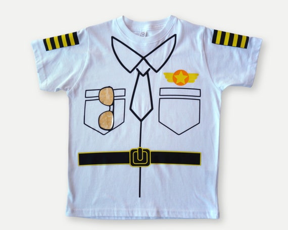 Airline Pilot Career Costume kid shirt