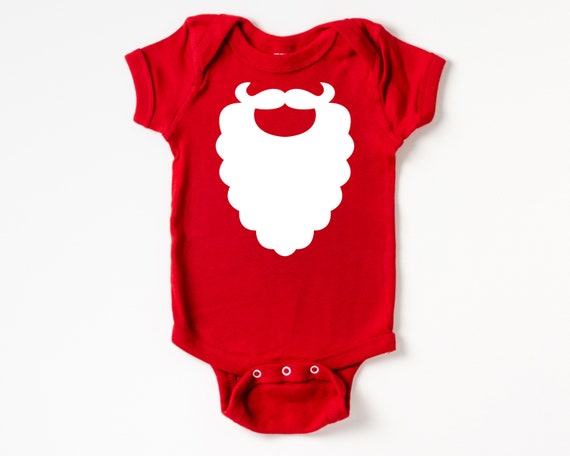 Santa Beard Baby Outfit, Baby Clothes