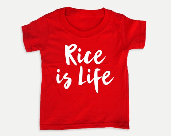 Rice is Life Kid Shirt