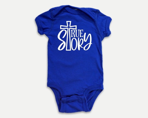True Story Christian Baby clothes, Christian Baby Shower Gift, Baby , Christian Gift