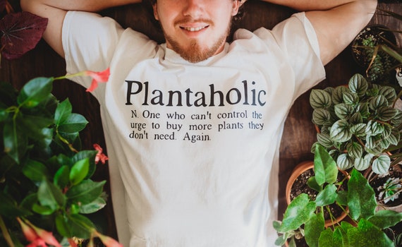 Plantaholic Plant Lovers Gift T-shirt  Gift for Plant Lover