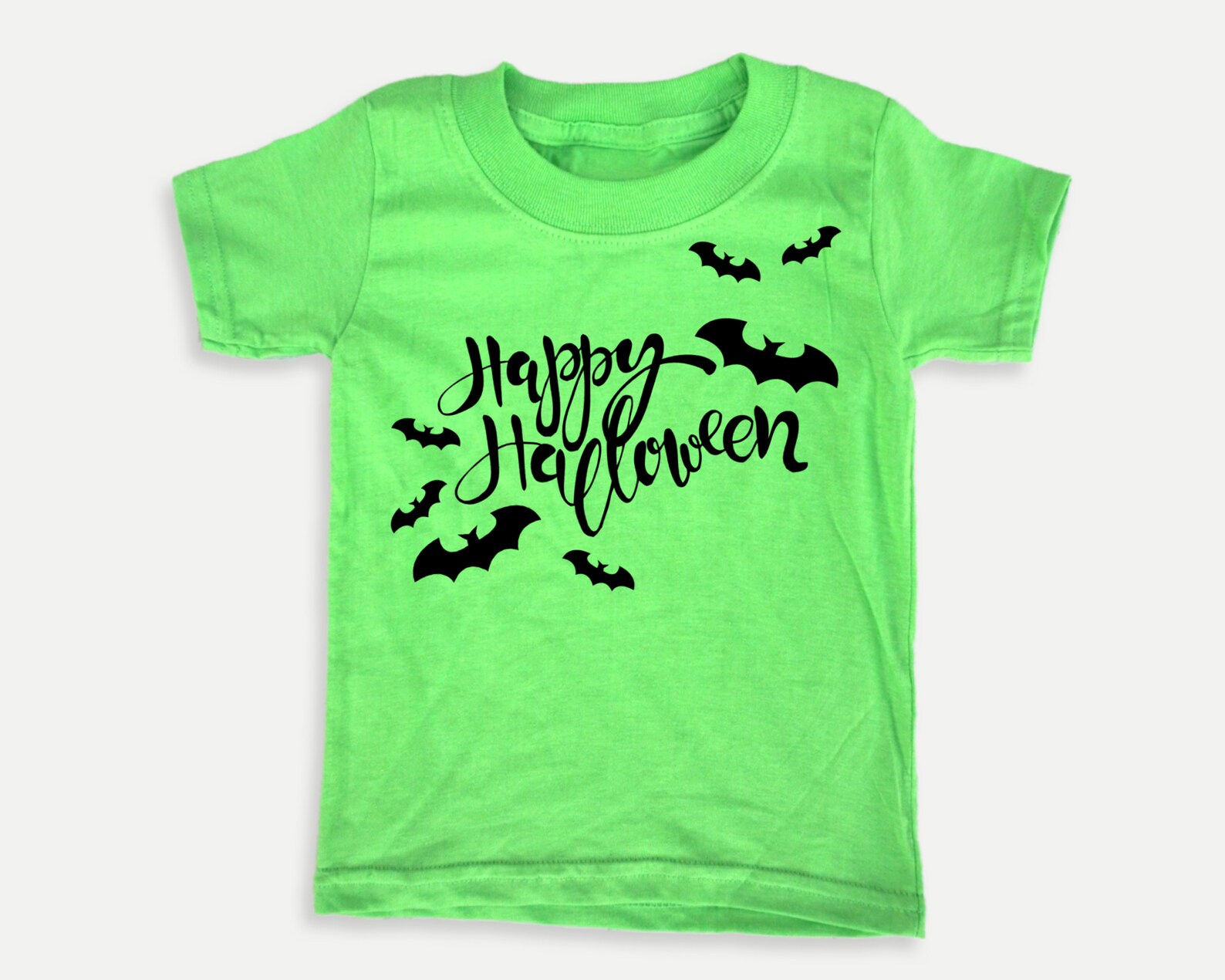 Happy Halloween Glow In the Dark Toddler Shirt Matching Etsy