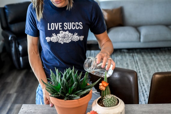 Love Succs, Succulent Garden t-shirt, Funny Succulent Garden Shirt  Gift for Plant Lover