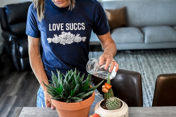 Love Succs, Succulent Garden t-shirt, Funny Succulent Garden Shirt  Gift for Plant Lover