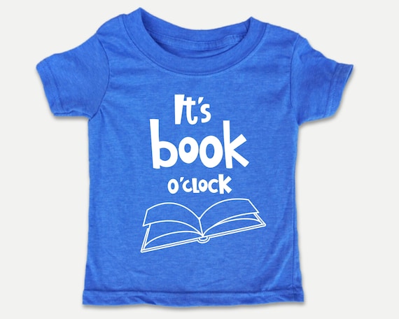 It's Book O'clock Toddler Tee, Funny Reading Books t-shirt for Toddlers