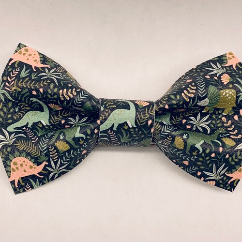 Dinosaur Bow Tie. Adjustable Bow Tie Boys Bow Tie Toddler Etsy