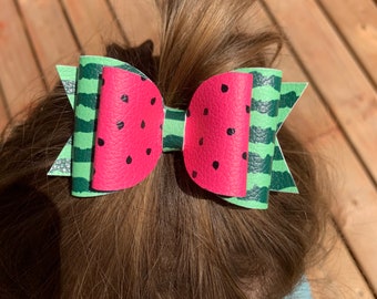 Watermelon Hair Bow