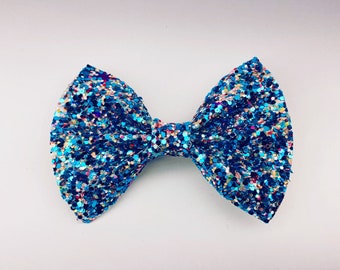 Poolside Blue Hair Bow